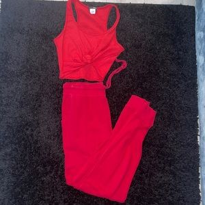 FashionNova Red Set